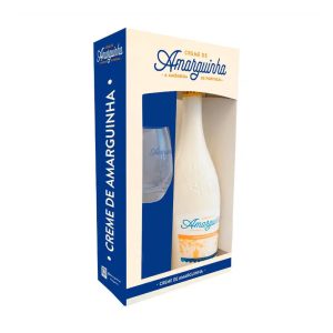 AMARGUINHA LICOR CREME AMÊNDOA 70CL + COPO