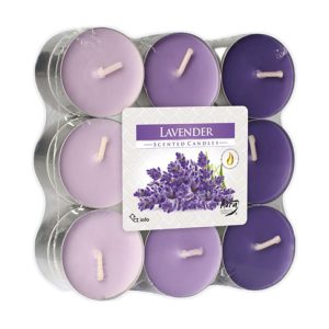 AURA TEALIGHTS PERFUMADAS LAVANDA C/18UND 1 PACK