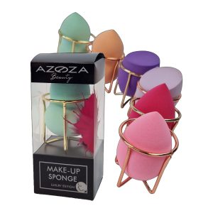 AZOZA ESPONJA DE COSMÉTICA C/SUPORTE