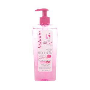 BABARIA SABONETE LÍQUIDO ÍNTIMO ROSA MOSQUETA 300ML