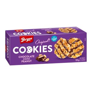 BERGEN ORIGINAL COOKIES C/CHOCOLATE E AMENDOIM 125GRS