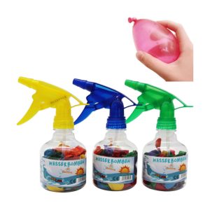 BOMBA PARA BALÕES DE ÁGUA + 50 BALÕES 7X17CM