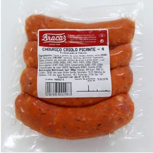 BRACAR CHOURIÇO CRIOLO PICANTE 230GR