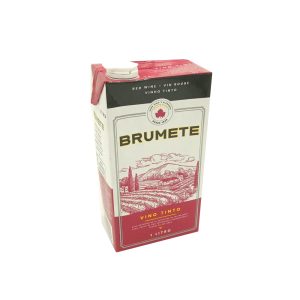 BRUMETE VINHO TINTO EM CAIXA 1 LITRO