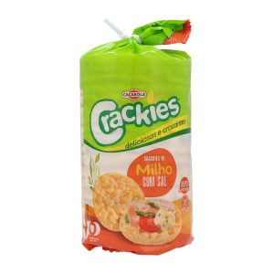 CAÇAROLA BOL.CRACKIES MILHO C/SAL 130GR
