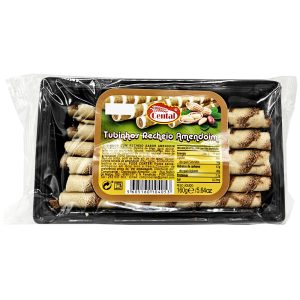 CENTAL TUBINHOS C/RECHEIO AMENDOIM 160GRS