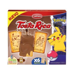CUÉTERA TOSTA RICA CHOC&LEITE PK6 210GRS