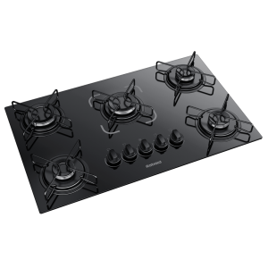 Cooktop Essencial 5 Bocas – Preto