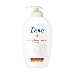 DOVE SAB. LIQ. SILK C/CREME HIDRATANTE 250ML