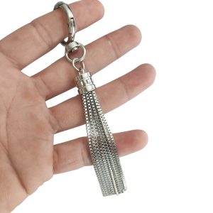 Argola Tassel Metal 10cm