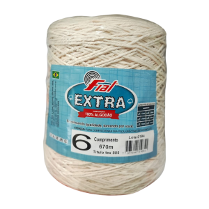 Barbante Fial Extra 100% algodão Fio Nº 6