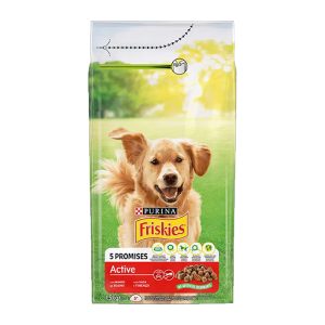 FRISKIES CÃO ACTIVE CARNE SC 15 KG