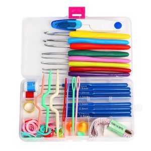 Kit de Agulhas e Acessórios Completo – Case com 53 itens