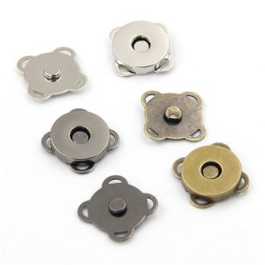 Botão Imantado Metal com Furos 18mm
