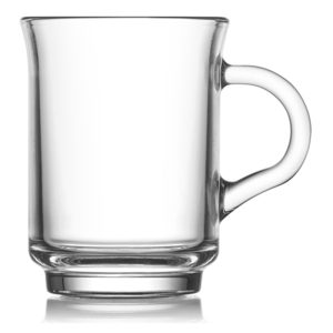 JEAN CANECA  VIDRO TRANSPARENTE C/ALÇA 250ML
