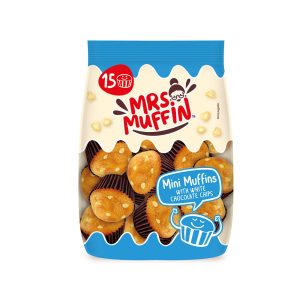 MR. MUFFIN MINI MUFFINS CHOC. BRANCO 225GR