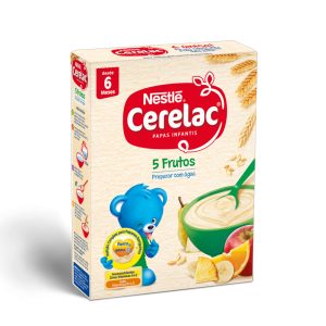 NESTLE CERELAC 5 FRUTOS 250GRS