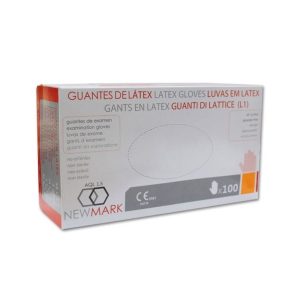 NEWMARK LUVAS EM LATEX L 1CX (X100)