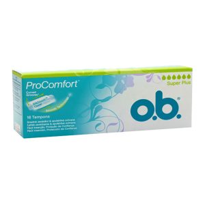 O.B. PROCOMFORT TAMPÕES SUPER PLUS 16UND