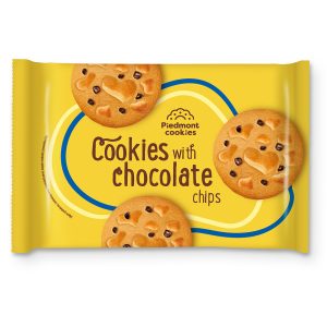 PIEDMONT COOKIES BOLACHAS CHOCOLATE C/PEPITAS 180GRS