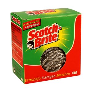 SCOTCH-BRITE ESFREGÃO METALICO 1UND