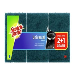 SCOTCH-BRITE ESPONJA NÃO RISCA PK 2+1