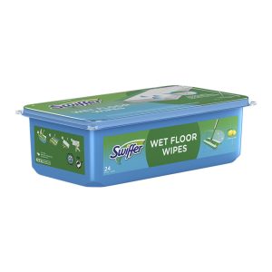 SWIFFER RECARGAS MOPA HÚMIDAS C/PERFUME CITRICO FRESCO 21X26CM 24UNDS