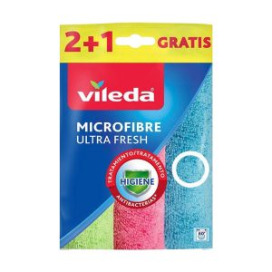 VILEDA PANOS MICROFIBRA 30X30CM PK2+1