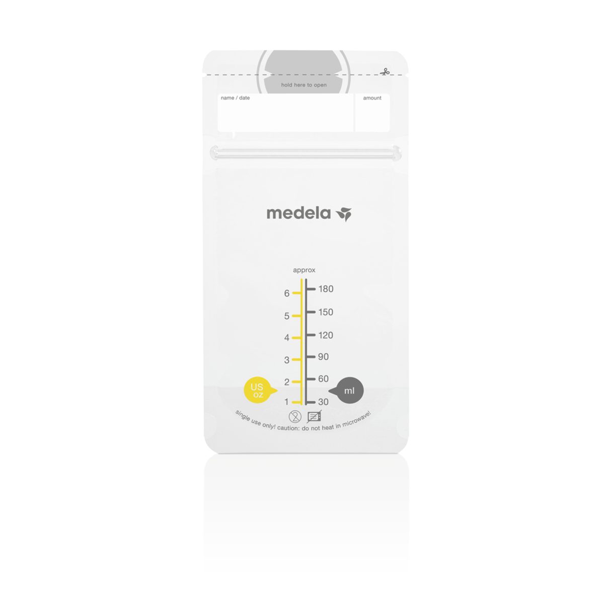 Sacos de conservação e armazenamento de leite 50 sacos Medela - Image 3