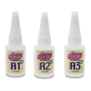 Cola Adesivo Instantânea A2 – A3 – Acrilex