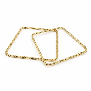 Alça Par de Bolsa Metal 110mm x112mm